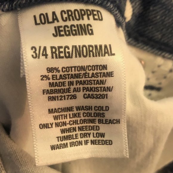 Aeropostale Lola Cropped Jegging, Size 3 - Picture 3 of 8
